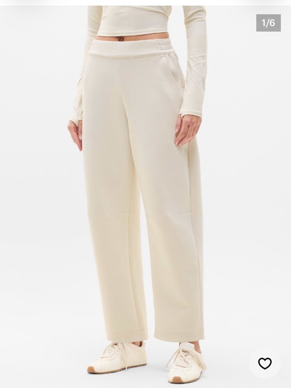 Athleta Form Knit Barrell Cropped Pants
